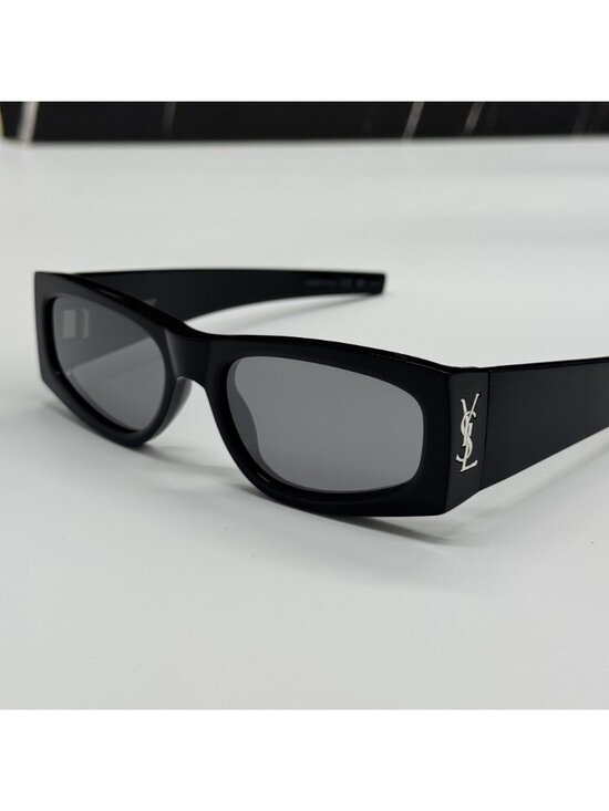 Saint Laurent SL M140 002 Black Silver  Women Sunglasses main image 8